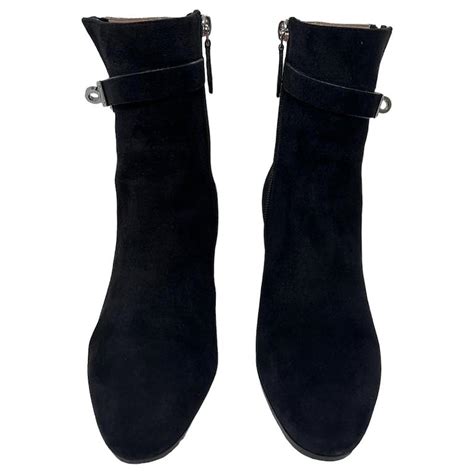 hermes black leather boots|hermes boots for women uk.